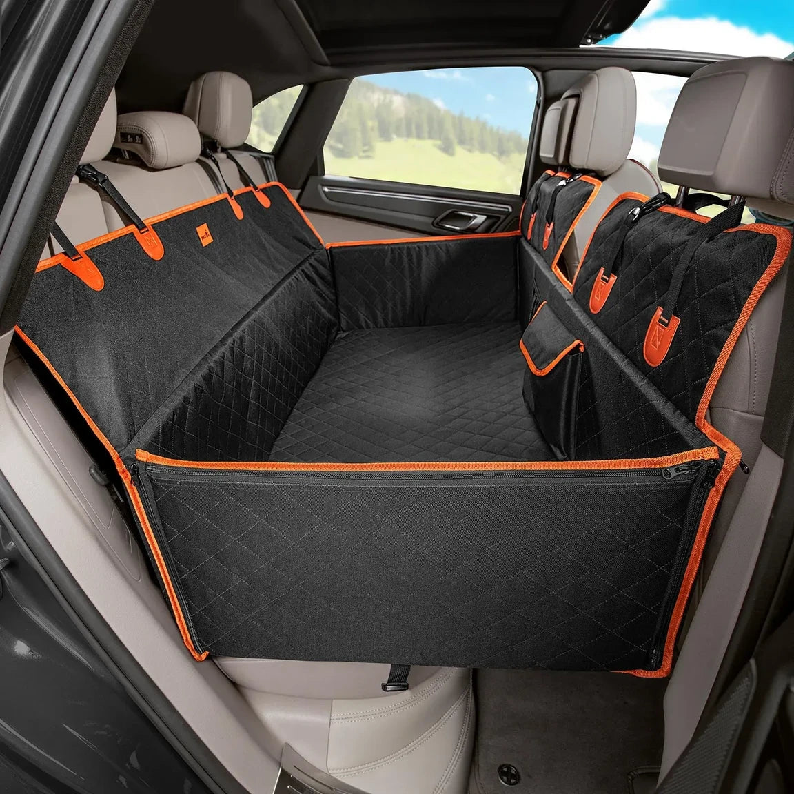 Dog Car Back Seat Extender