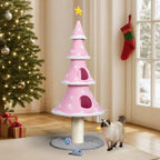 Cat Christmas Tree House