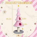 Cat Christmas Tree House