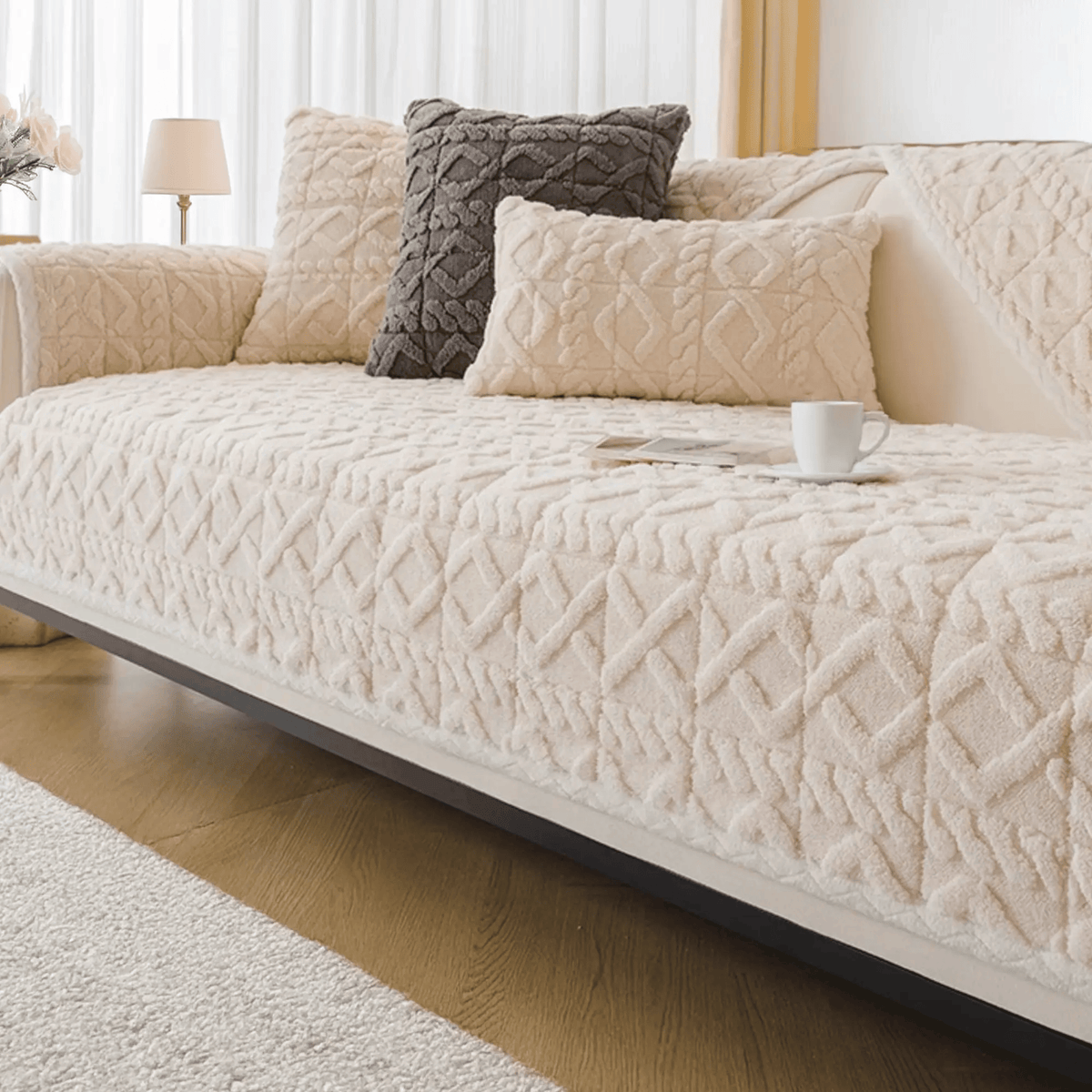 Pet Friendly Anti Slip Sofa Protector