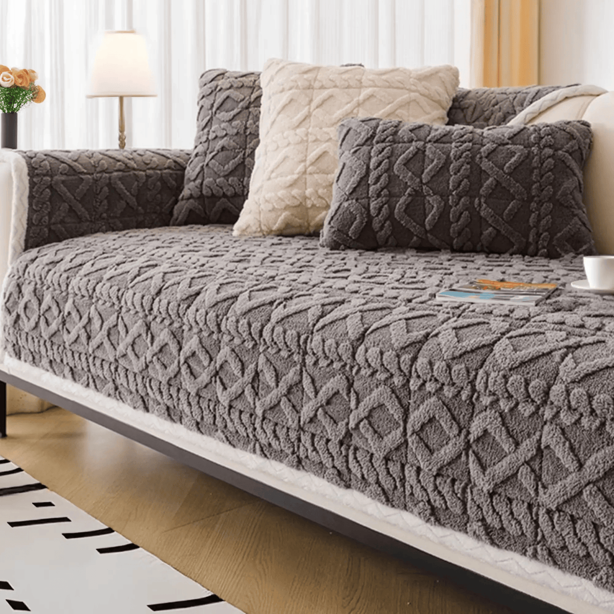 Pet Friendly Anti Slip Sofa Protector