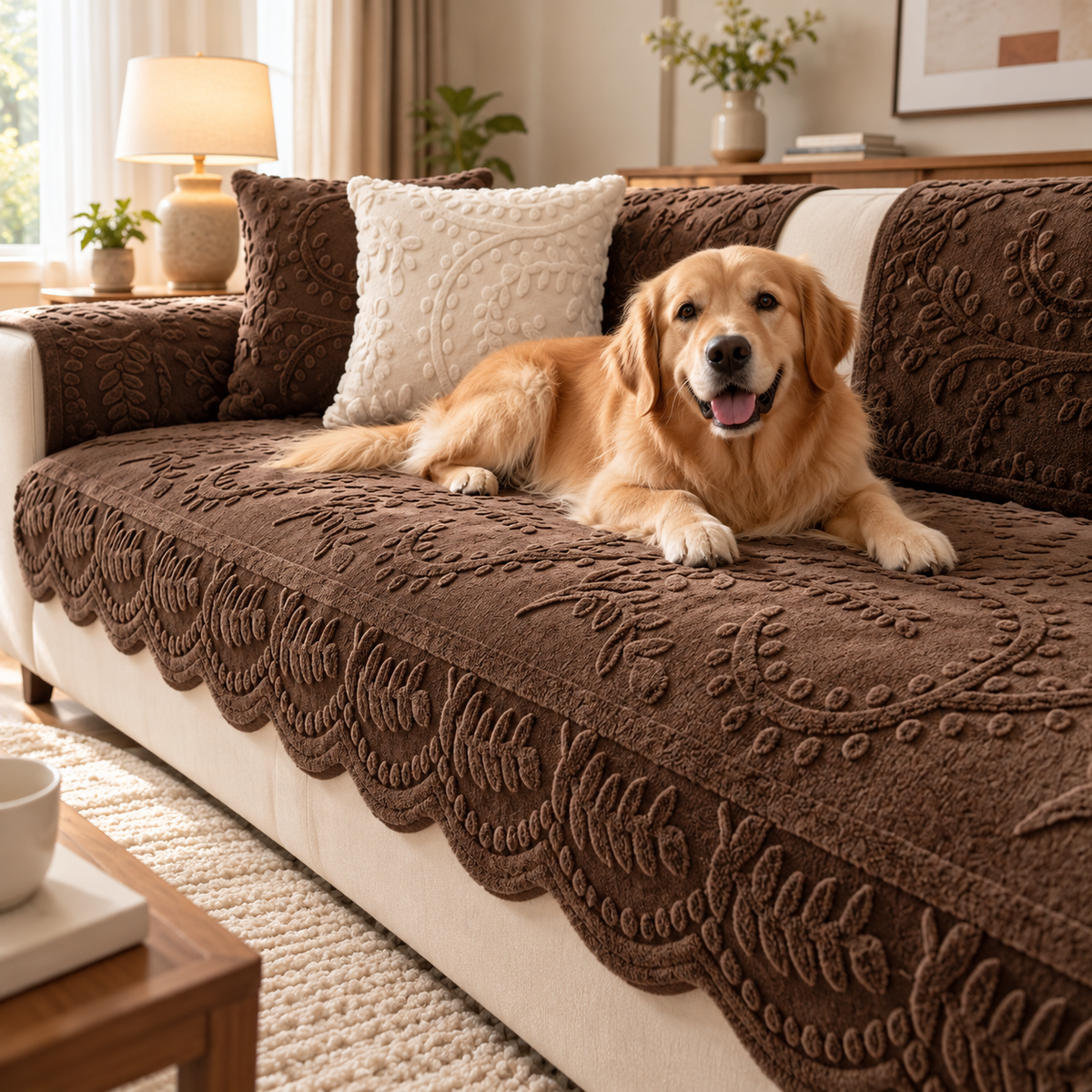 Non-Slip Pet Sofa Cover