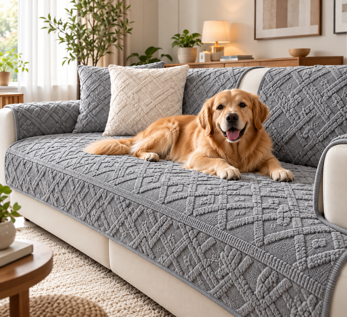 Non-Slip Pet Sofa Cover