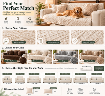 Non-Slip Pet Sofa Cover